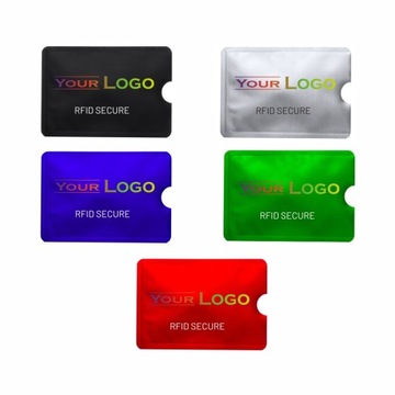 ANTYKRADZIEŻOWE ETUI DO KART RFID twoje logo
