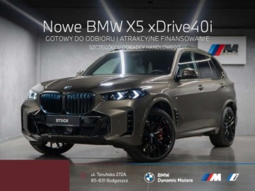 BMW X5 G05 SUV Facelifting 3.0 40i 381KM 2026 BMW X5 xDrive40i 381KM mHEV - Gotowy do Odbioru - Hak Holowniczy - Kamera