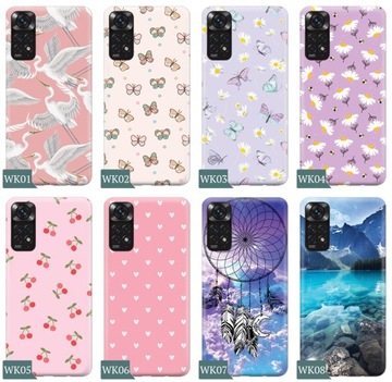 ЧЕХОЛ для Xiaomi Redmi Note 11/11s + УЗОРЫ СТЕКЛА