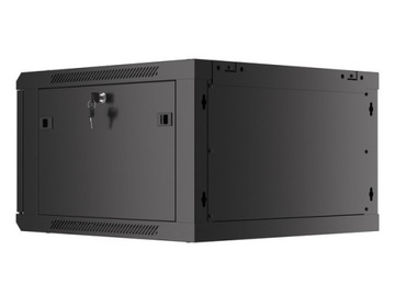 ПОДВЕСНОЙ ШКАФ 19 ДЮЙМОВ 6U 600X600 ЧЕРНЫЙ LANBERG