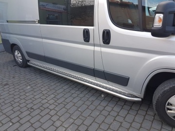 FORD TRANSIT CUSTOM L2 OCHRANNÝ RÁM BOČNÍ STUPNĚ SILNÝ PĚKNÝ