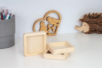 Основание для смоляной формы WOOD TRAY 9 см