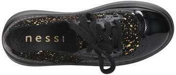 Sneakersy damskie NESSI 24581 czarny czarne r. 39