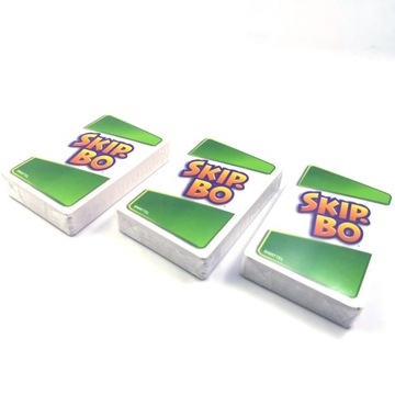 SKIP BO SKIP-BO GAME Mattel UNO 162 cards