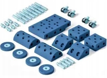 MODU Dreamer set 12w1 Kreatywne klocki Niebieski