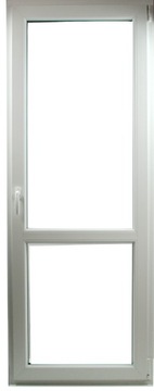 OKNO PCV 90 x 200 / 900 X 2000 mm R BIAŁE BALKON