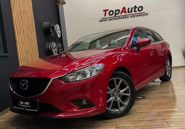 Mazda 6 III Kombi 2.0 SKYACTIV-G 145KM 2015 Mazda 6 2.0 NAVI bezwypadkowa MANUAL zarejestrowana 2.0 Benzyna
