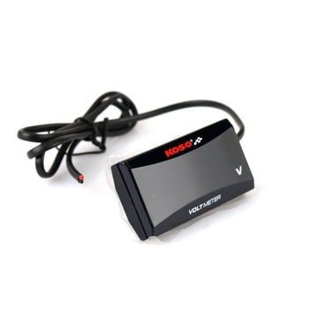ВОЛЬТМЕТР KOSO LCD SLIM ЧЕТЫРЕХМОТОРНЫЙ МОТОЦИКЛ