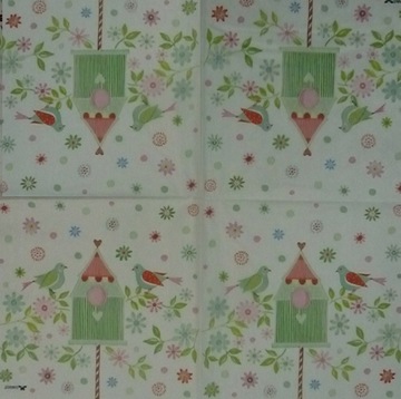 serwetka, serwetki 33x33 cm IHR - 35204 ptaki