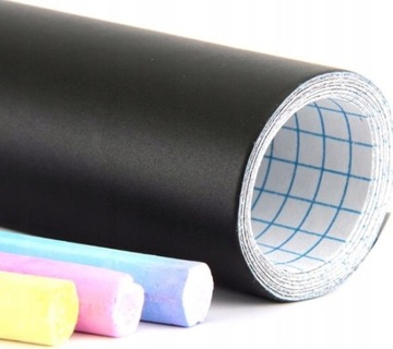 DUŻA SAMOPRZYLEPNA TABLICA KREDOWA PLANER + KREDA