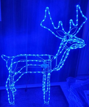 БОЛЬШОЙ СИНИЙ СВЕТОДИОД ДВИЖУЩЕЙСЯ ГОЛОВЫ ОЛЕНЯ