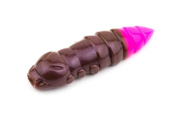 GUMA PSTRĄGOWA FISH UP PUPA SERowa 3,8cm (1,5'' )-#139 - Earthworm/Hot Pink