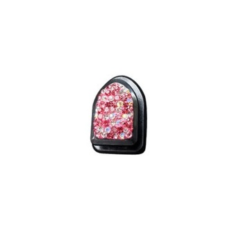 Crochets de voiture en biscuit cristal, support
