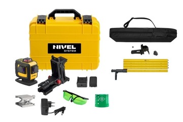 NIVEL SYSTEM CL4D-B LASER KRZYŻOWY NIEBIESKI 4x360