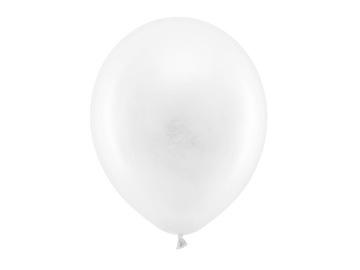 Balony pastelowe białe Rainbow 30 cm 10 szt