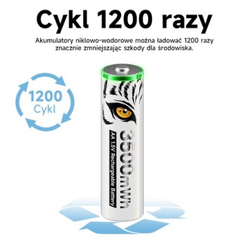4 шт. 1,5 В 3500 МВтч литий-ионный аккумулятор типа АА с зарядным устройством