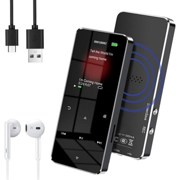 Odtwarzacz MP3 Bluetooth 5.0 Wbudowana pamięć