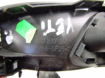 SKODA YETI OCTAVIA РУЧКА ДВЕРИ ПЕРЕДНЯЯ ПРАВАЯ ЕВРОПА 1Z0837248