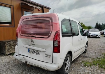 Citroen Berlingo II Combi Facelifting 1.6 HDI 90KM 2014 Citroen Berlingo 2014r, Salonowy, 1.6 HDI. Lekko uszkodzony tyl. Jezdzi. V, zdjęcie 3