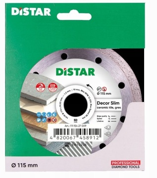 DiSTAR DECOR SLIM 5D SUPER Tarcza diamentowa 115mm