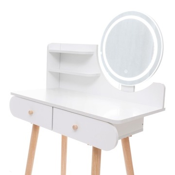 Toaletka z lustrem LED SCANDI 09 LED skandynawska