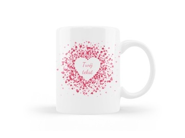 Персонализированная кружка ко Дню святого Валентина.