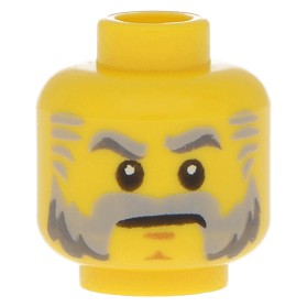 LEGO Głowa (Zarost, Broda, Wąsy) 3626cpb1335 NOWA