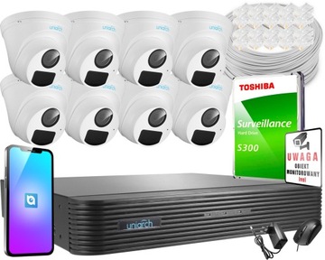 Комплект мониторинга Hikvision IPC-T122-APF28-KIT8