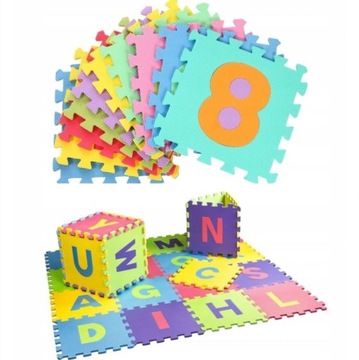 Обучающий коврик, интерактивный пазл из пенопласта для малышей XXL