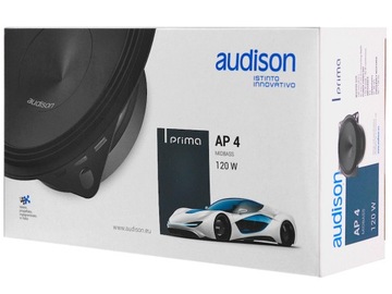 AUDISON AP 4 АВТОМОБИЛЬНЫЕ ДИНАМИКИ 100 мм 10 см НЧ-ВУФЕРЫ 120 ВТ ПЕРЕДНЕЕ ОКНО