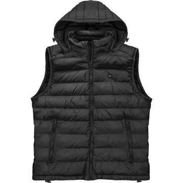Bezrękawnik męski kamizelka duże rozmiary Double SMJK-16 czarna 5XL