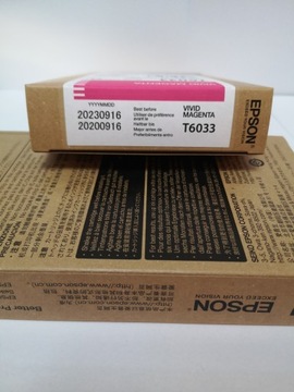 Чернила Epson T6033 Vivid Magenta 220 мл