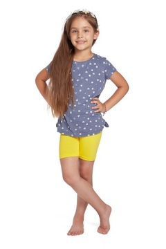 DZIECIĘCE LEGGINSY 1/2 LATO GETRY KOLARKI CHLK