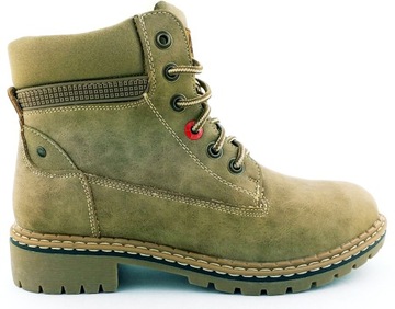 AMERICAN CLUB TL190411BUTY ZIMOWE TRAPERY BEŻ 37