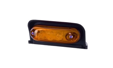 LAMPA OBRYSOWA OWALNA NAROŻNA POMARAŃCZOWA LD 233