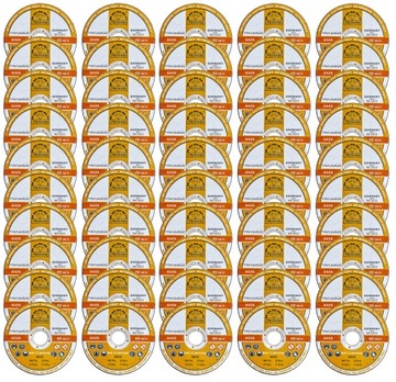 TARCZE TARCZA DO CIĘCIA METALU STALI INOX 2w1 115 x 1,2 TEDIAM MOCNE 50 SZT