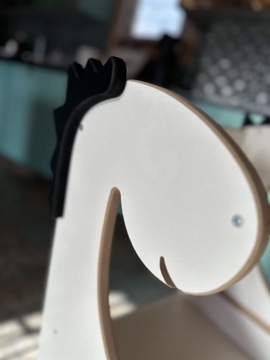 KITCHEN HELPER кухонный помощник табурет DINO белый МДФ SAFE