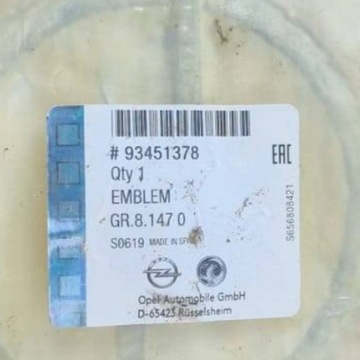 OPEL OE 93451378