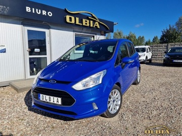 Ford B-MAX 1.6 Duratorq TDCi 95KM 2014 Ford B-MAX Titanium Led Panorama dach 1.6 Diesel 95KM, zdjęcie 1