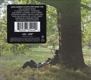2 CD- JOHN LENNON - PLASTIC ONO BAND (NOWA W FOLII)