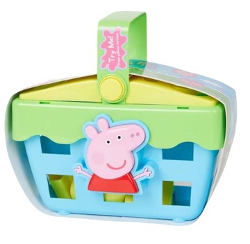 Klocki do nauki kształtów Świnka Peppa z dziękiem Hasbro
