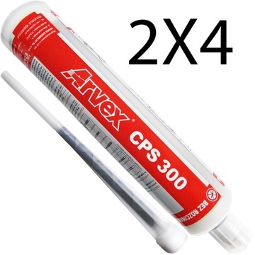 KOTWA CHEMICZNA KLEJ ARVEX 2X CPS 300 4X MIESZACZ
