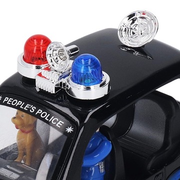 Игрушка-автомобиль полицейского из прочного сплава с деталями