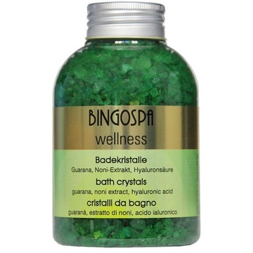BINGOSPA Kryształy do kąpieli - guarana, ekstrakt