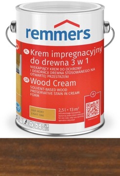 Remmers impregnat,lazura drewna krem Palisander