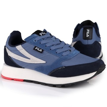 Buty sneakersy męskie Fila RUN FORMATION NAVY