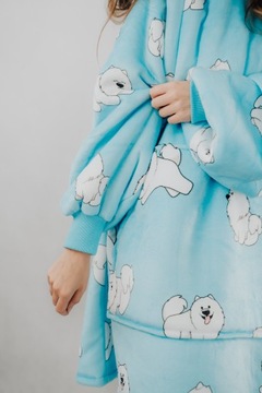 KCOBLOUSE Samojed Comfy Moment Oversize 2в1 Польша