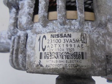 ALTERNÁTOR 23100 3VA5M NISSAN NOTE E12 1.2 12V