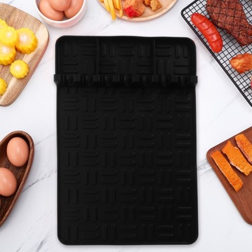КОВРИК ДЛЯ ГРИЛЯ КУХОННАЯ СИЛИКОНОВАЯ ПОДКЛАДКА ДЛЯ КУХОННОЙ СТОЛЕШНИЦЫ ДЛЯ ИНСТРУМЕНТОВ ДЛЯ ГРИЛЯ