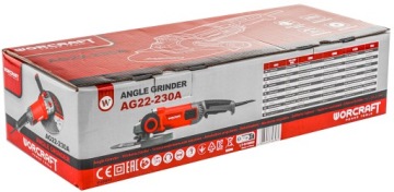 МОЩНАЯ УГЛОВАЯ ШЛИФМАШИНА УГЛОВАЯ ШЛИФРОВОЧНАЯ МАШИНА DIAX 230 ММ СЕТЕВАЯ МОЩНОСТЬ 2200 Вт БОЛЬШАЯ WORCRAFT
